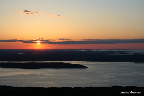 Cadillac Mountain Sunrise by Jessica German